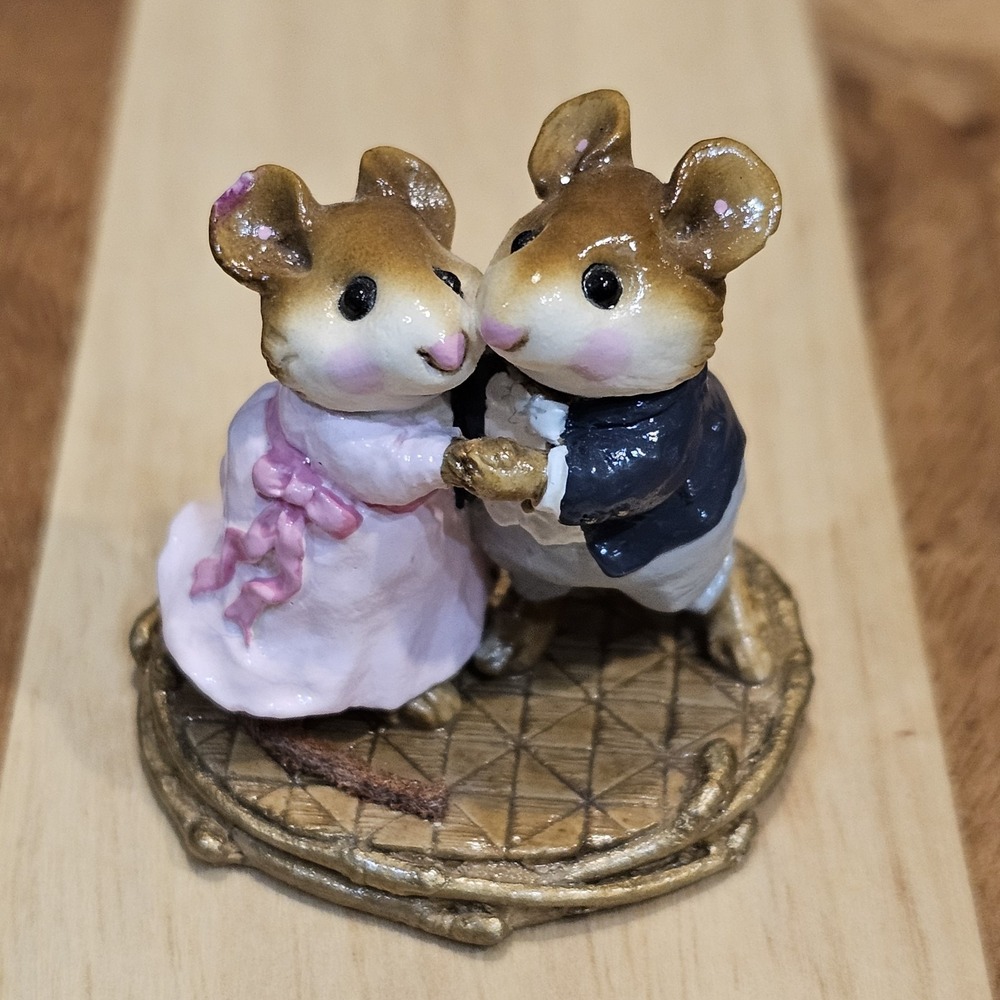 Wee Forest Folk M-135 Waltzing Matilda Retired Signed WP, No WFF Box 1986 *Read*